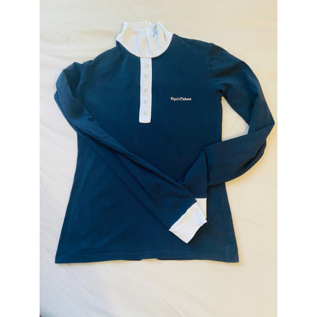 Polo de concours EQUI-THÈME Shine manches longues