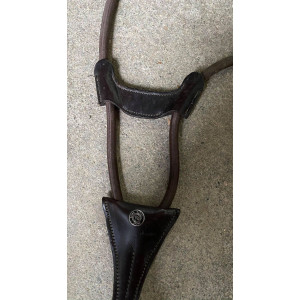 Martingale élastique cuir - Time Rider