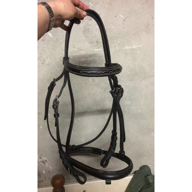 Filet cuir noir