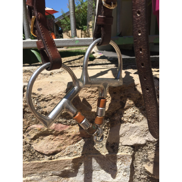 Mors verdun en inox avec rouleaux en cuivre