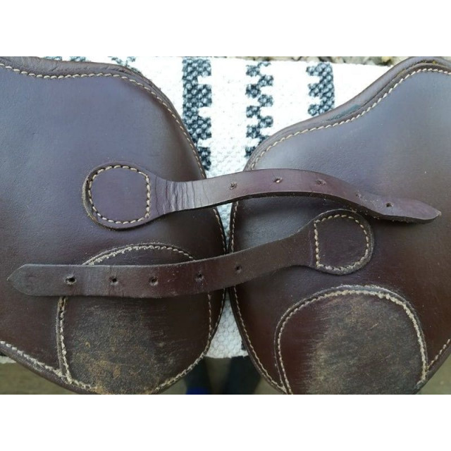 Protège-boulets cuir Norton Pro