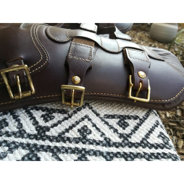 Guêtres cuir norton pro