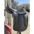 Selle de dressage SCB cuir noir
