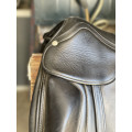 Selle de dressage SCB cuir noir