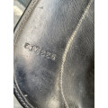 Selle de dressage SCB cuir noir