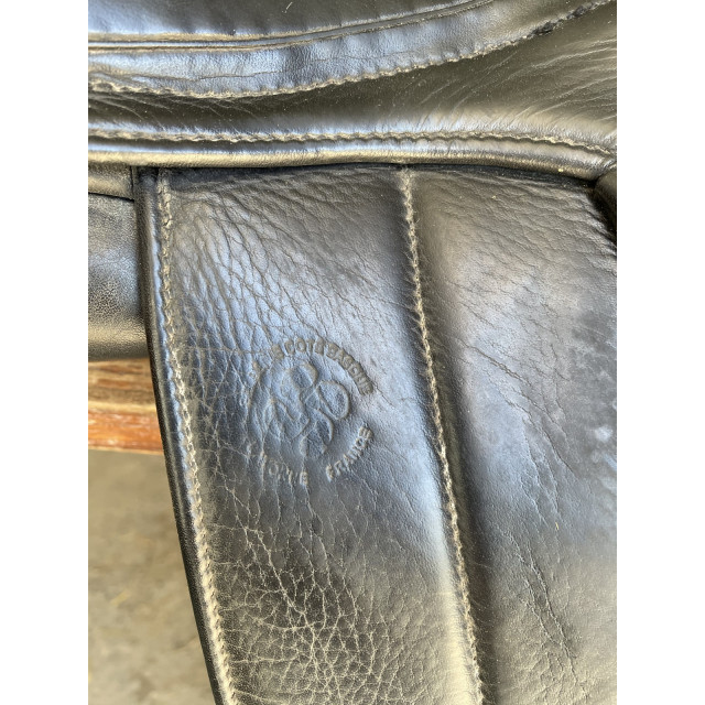 Selle de dressage SCB cuir noir