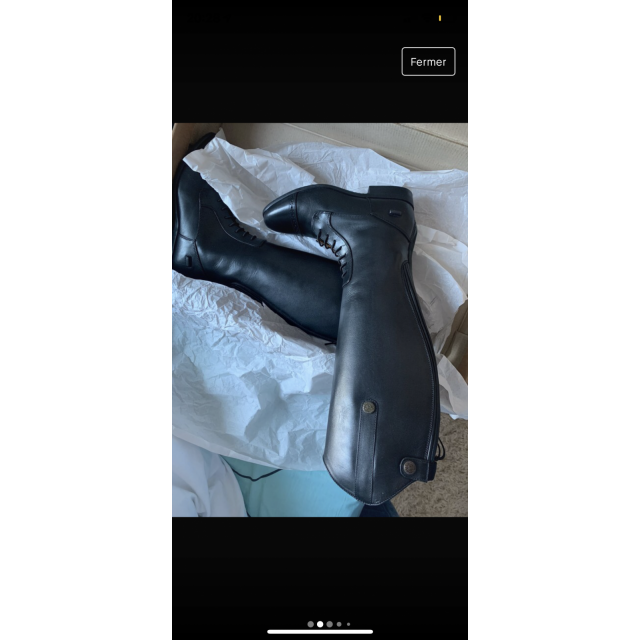Bottes cuir neuve
