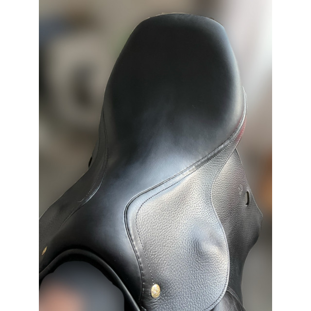 Selle mixte fleur de lys 17pouces