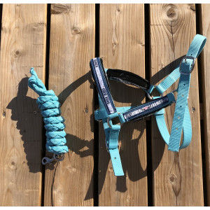 Licol Fouganza Bleu turquoise