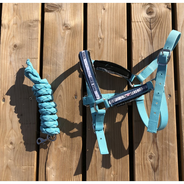 Licol Fouganza Bleu turquoise