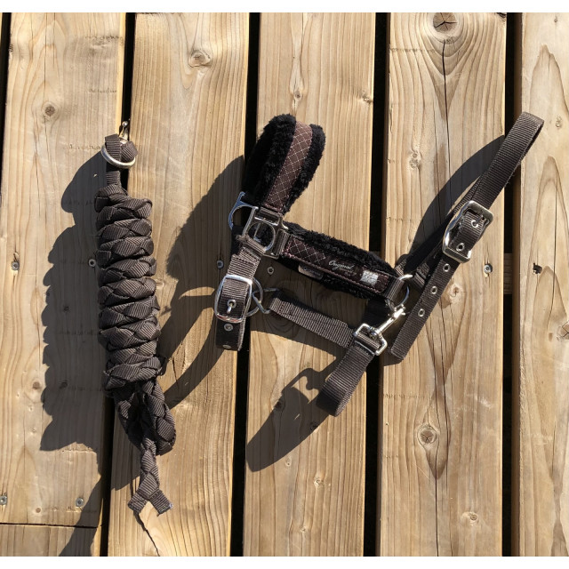 Licol Fouganza Original marron