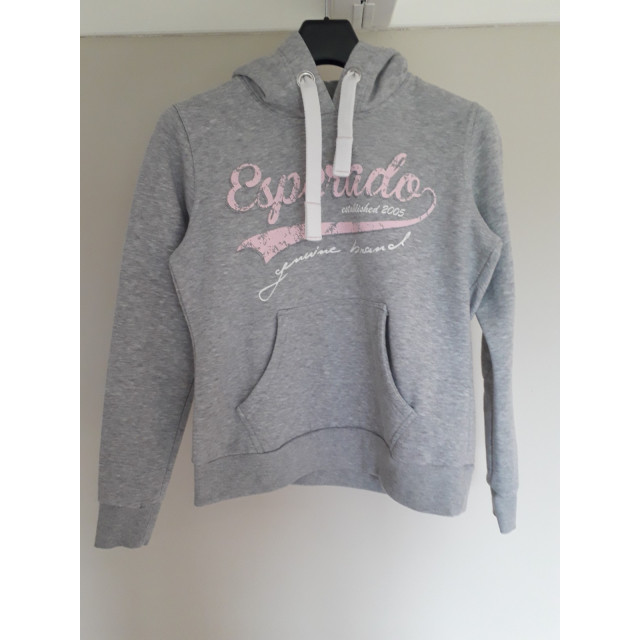Sweat gris et rose Esperado