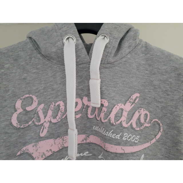 Sweat gris et rose Esperado