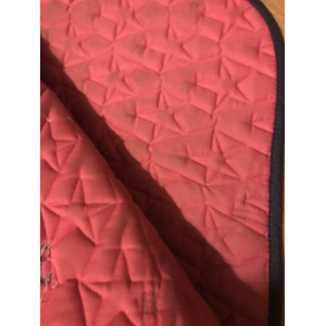 Tapis et guêtres rose