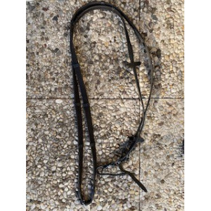 rênes en tissus noires