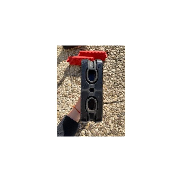 étriers Compositi noirs avec planchers interchangeables