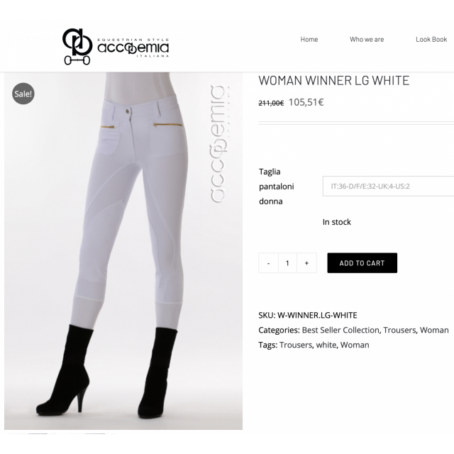 pantalon Accademia italiana