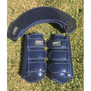 Guêtres dressage Climatrol Anky + cloche