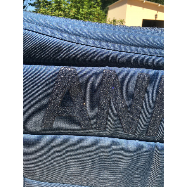 Tapis de dressage Anky denim bleu
