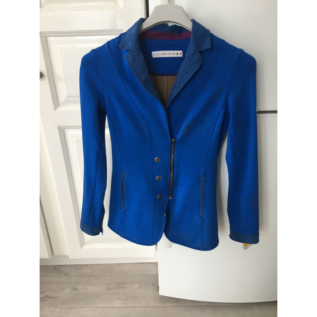Veste animo bleu roi