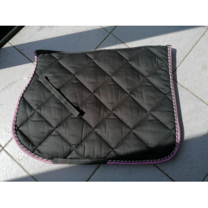 Tapis equithème gris/rose