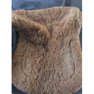 Amortisseur cso mouton véritable marron