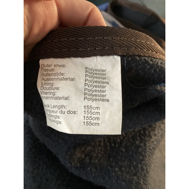 Couvre rein lamicell cheval impermeable polaire
