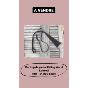 Martingale pleine Riding World taille cheval