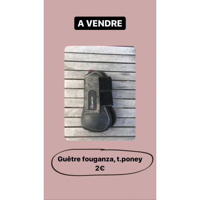 Guêtre taille poney