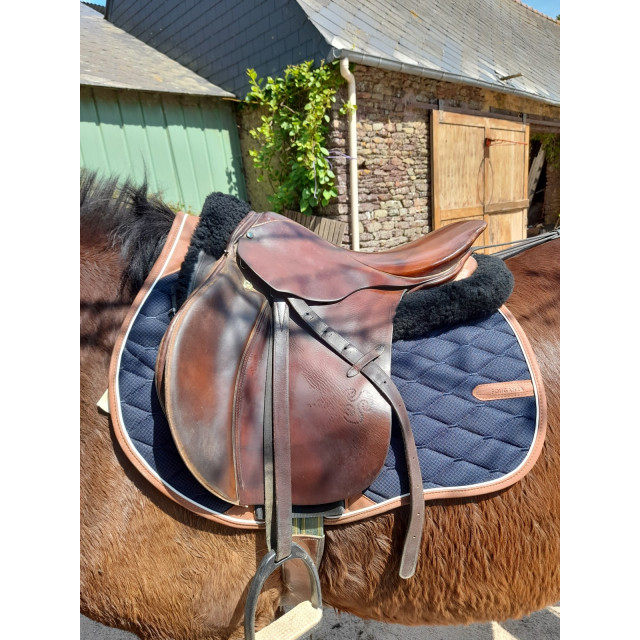 Selle en cuir stübben