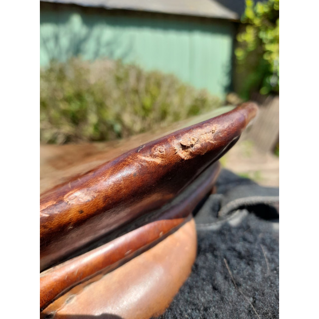 Selle en cuir stübben