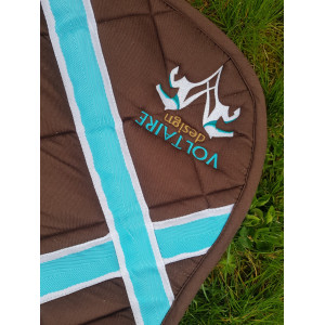 Tapis marron Voltaire Design