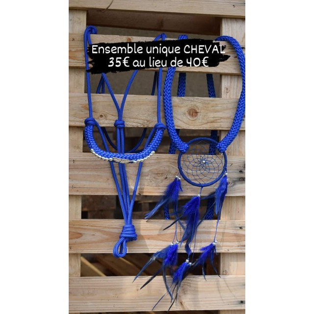 Ensemble bleu roi taille COB