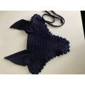 Bonnet bleu marine cheval/cob