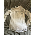 T-shirt manche longue blanc