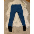 Pantalon animo bleu canard