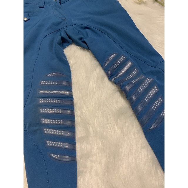 Pantalon animo bleu canard