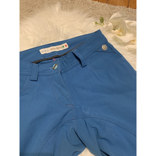 Pantalon animo bleu canard