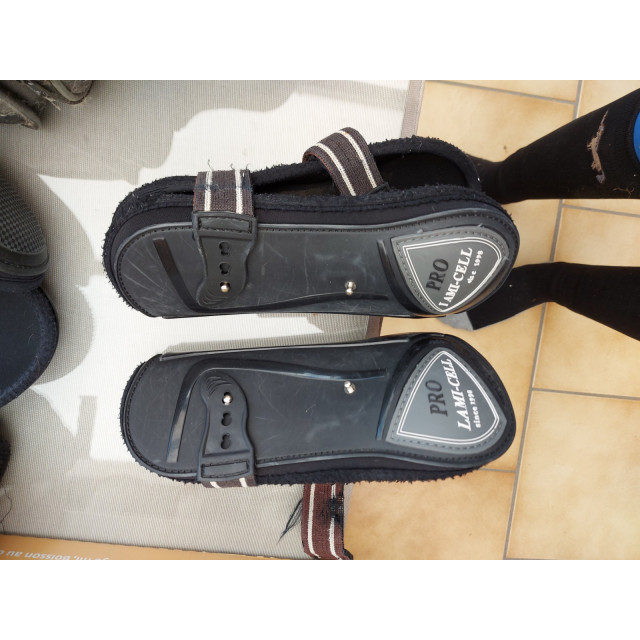 Ensemble guetres et protège boulet lamicell taille M