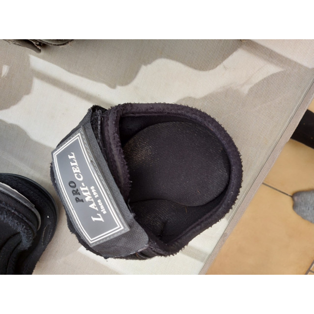 Ensemble guetres et protège boulet lamicell taille M