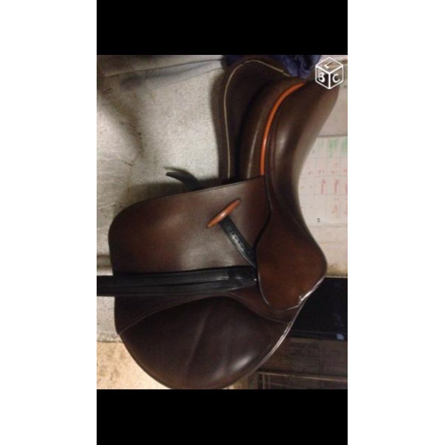 Selle Buttet semi creuse 17,5