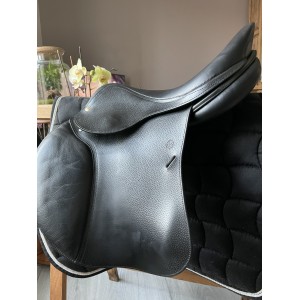 Selle mixte fleur de lys 17pouces