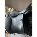 Selle mixte fleur de lys 17pouces