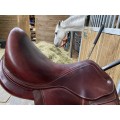 A vendre selle de dressage Cwd marron
