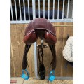 A vendre selle de dressage Cwd marron