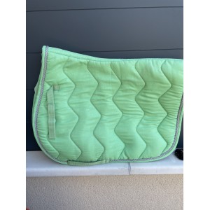 Tapis full vert/argent