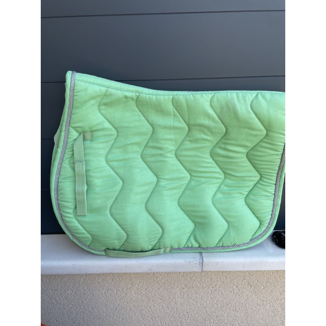 Tapis full vert/argent