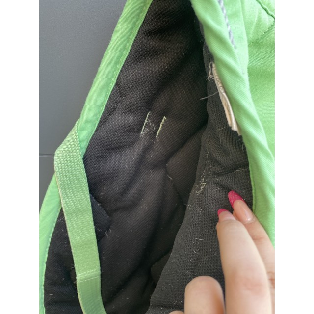 Tapis full vert/argent