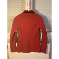 Veste concour harcour rouge