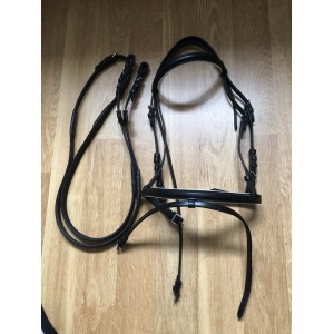 Filet et rênes taille poney fouganza